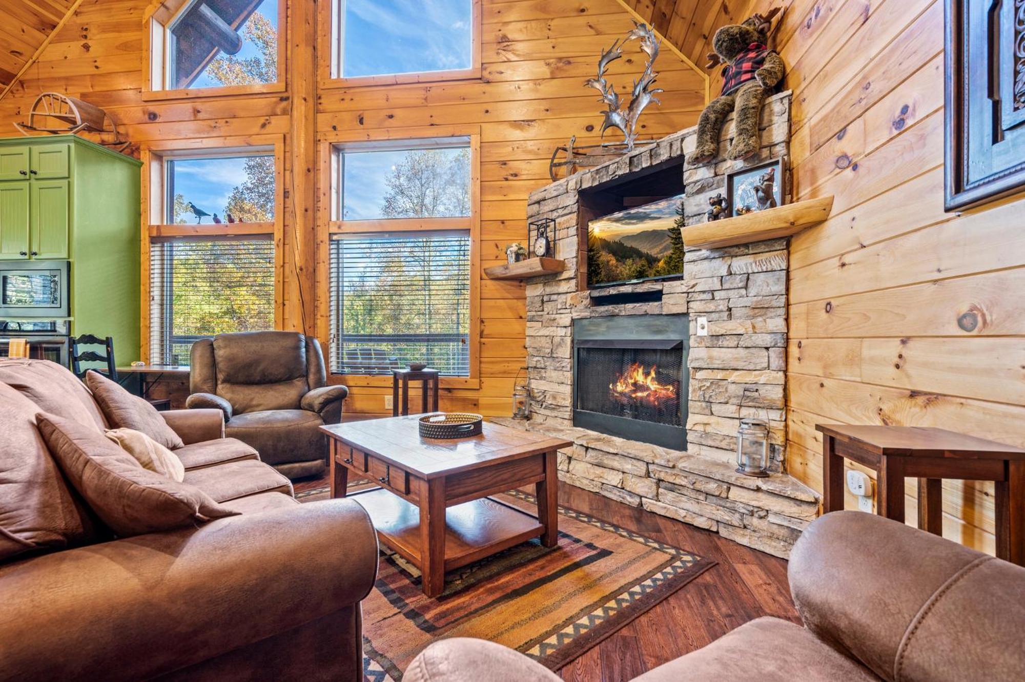 Relaxation Retreat - Pickleball Cabin - Wi-Fi, Fire Pit With Bar, Ev, Game Room, Hot Tub, Pool Access - Mins To Pf سيفيرفيل المظهر الخارجي الصورة