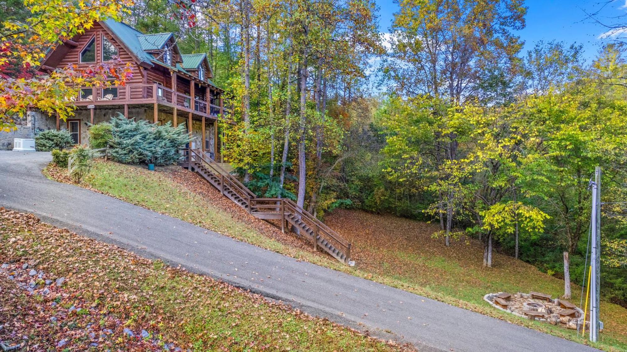 Relaxation Retreat - Pickleball Cabin - Wi-Fi, Fire Pit With Bar, Ev, Game Room, Hot Tub, Pool Access - Mins To Pf سيفيرفيل المظهر الخارجي الصورة