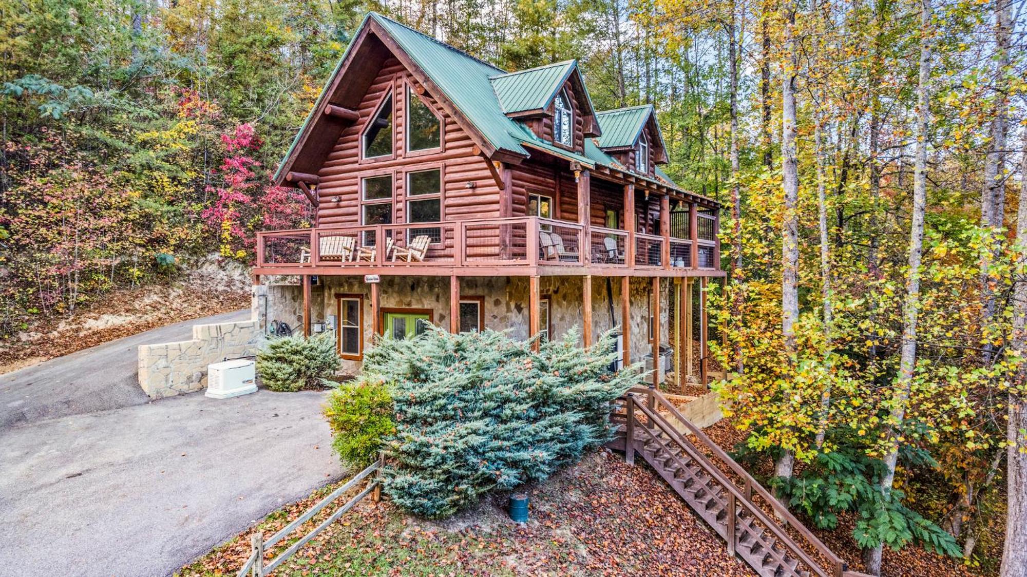 Relaxation Retreat - Pickleball Cabin - Wi-Fi, Fire Pit With Bar, Ev, Game Room, Hot Tub, Pool Access - Mins To Pf سيفيرفيل المظهر الخارجي الصورة