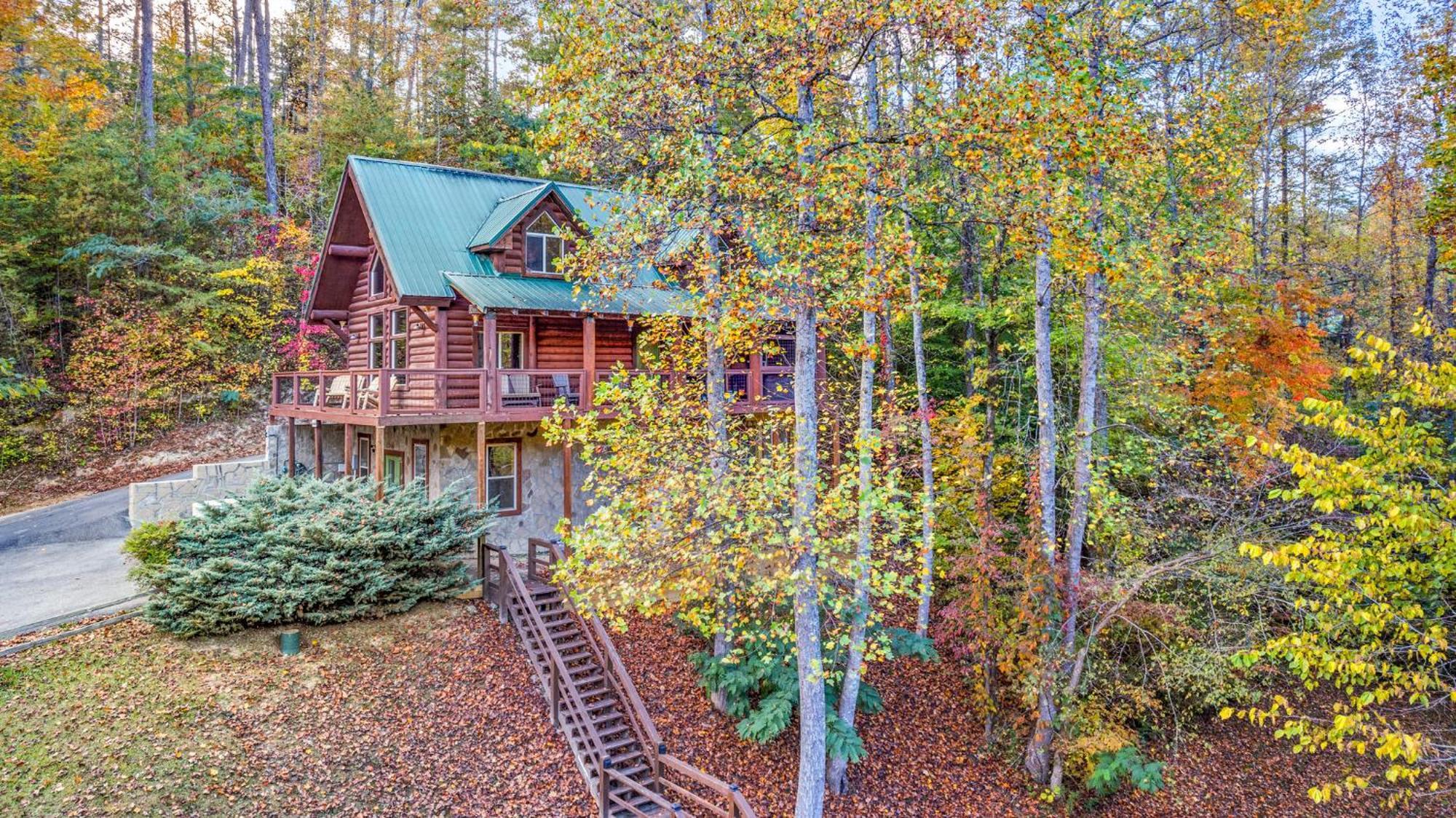 Relaxation Retreat - Pickleball Cabin - Wi-Fi, Fire Pit With Bar, Ev, Game Room, Hot Tub, Pool Access - Mins To Pf سيفيرفيل المظهر الخارجي الصورة
