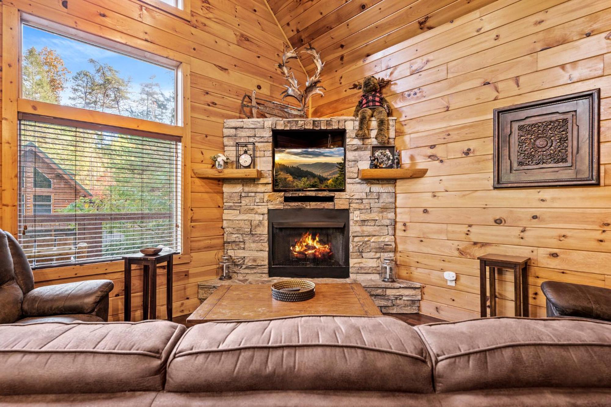Relaxation Retreat - Pickleball Cabin - Wi-Fi, Fire Pit With Bar, Ev, Game Room, Hot Tub, Pool Access - Mins To Pf سيفيرفيل المظهر الخارجي الصورة