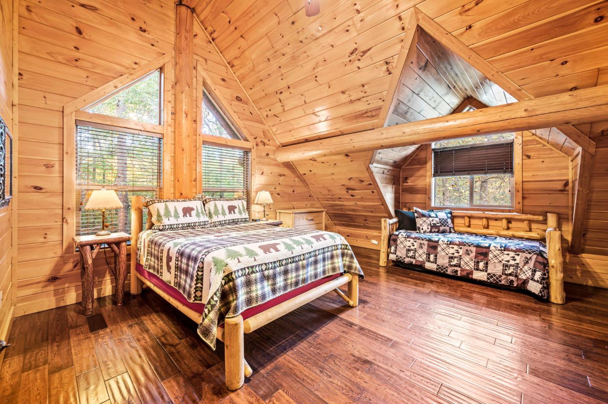 Relaxation Retreat - Pickleball Cabin - Wi-Fi, Fire Pit With Bar, Ev, Game Room, Hot Tub, Pool Access - Mins To Pf سيفيرفيل المظهر الخارجي الصورة